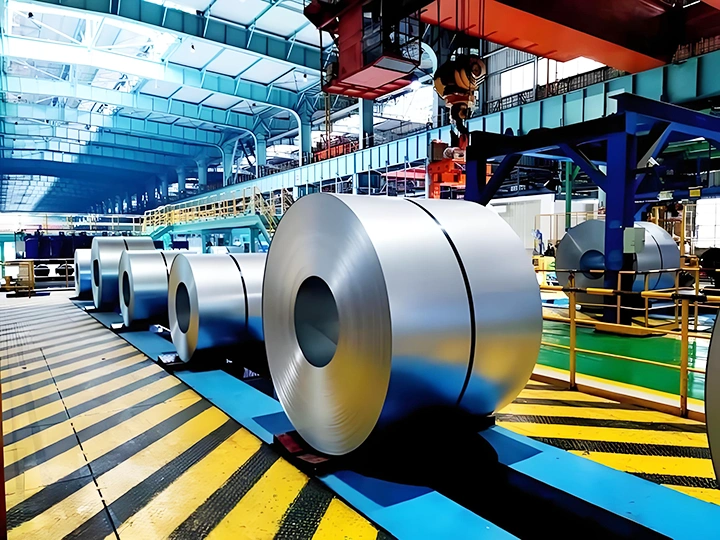 Cold-rolled coil production line