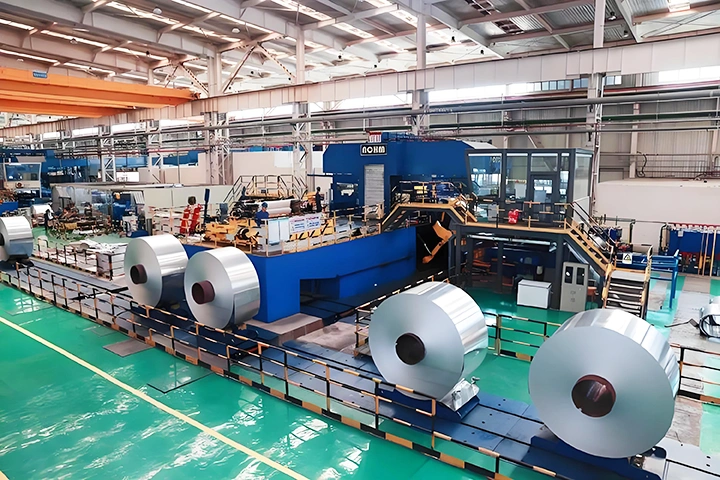 Galvanized and Zinc-Coated Steel Coil Production Line